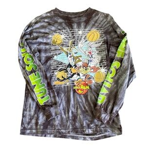 Space Jam Tune Squad Tie-Dye Long Sleeve Shirt